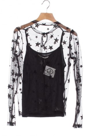 Dziecięca bluzka H&M, Rozmiar 10-11y/ 146-152 cm, Kolor Czarny, Cena 8,99 zł