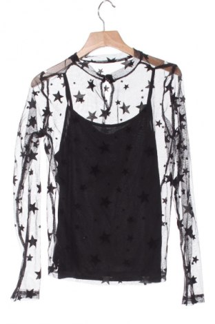 Dziecięca bluzka H&M, Rozmiar 10-11y/ 146-152 cm, Kolor Czarny, Cena 8,99 zł