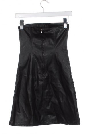Кожена рокля H&M Divided, Размер XS, Цвят Черен, Цена 3,06 €