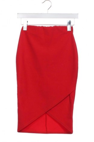 Sukně Missguided, Velikost XS, Barva Červená, Cena  139,00 Kč