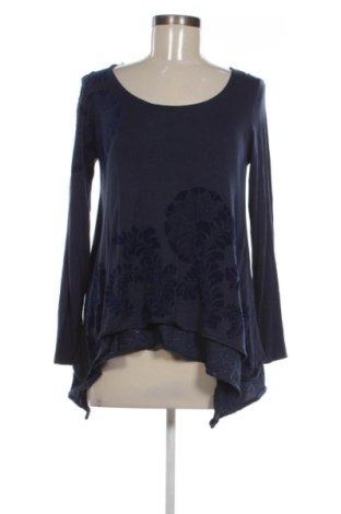 Дамска блуза Desigual, Размер S, Цвят Син, Цена 28,00 €, #137013035