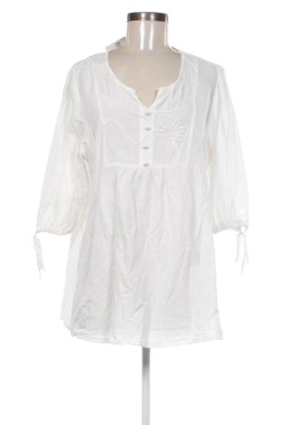 Damen Shirt Flora, Größe M, Farbe Weiß, Preis 12,48 €, #137022315