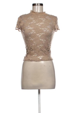 Bluzka damska Zara, Rozmiar XS, Kolor Beżowy, Cena 43,55 zł, #137028798