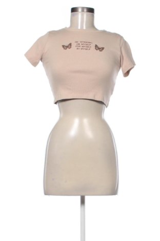 Bluzka damska Sinsay, Rozmiar S, Kolor Beżowy, Cena 30,99 zł, #137029797