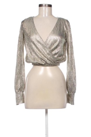 Bluzka damska Zara, Rozmiar XS, Kolor Złocisty, Cena 68,00 zł, #137035166