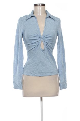 Дамска блуза Zara, Размер S, Цвят Син, Цена 37,34 €, #137035954
