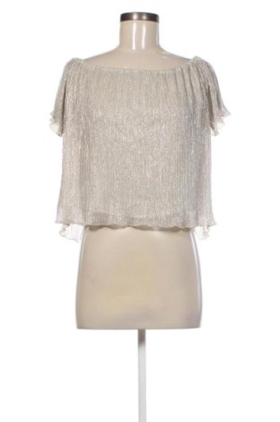 Bluzka damska Zara, Rozmiar M, Kolor Srebrzysty, Cena 59,27 zł, #137039073