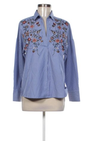 Bluză de femei Bershka, Mărime S, Culoare Albastru, Preț 32,00 Lei, #137044535
