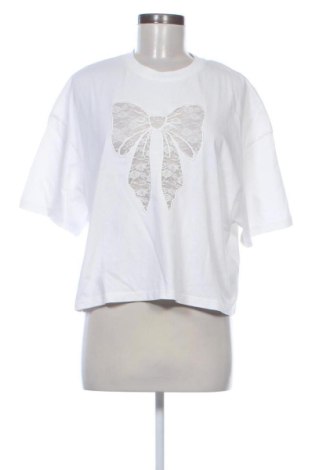 Bluză de femei Bershka, Mărime M, Culoare Alb, Preț 42,99 Lei, #137047392