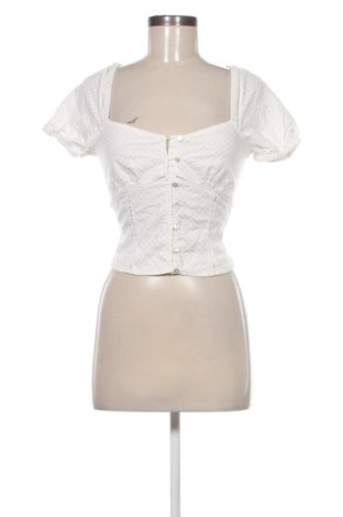 Dámska blúza Bershka, Veľkosť S, Farba Biela, Cena  9,00 €, #137062525