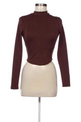 Дамска блуза Bershka, Размер S, Цвят Кафяв, Цена 6,00 €, #137069409
