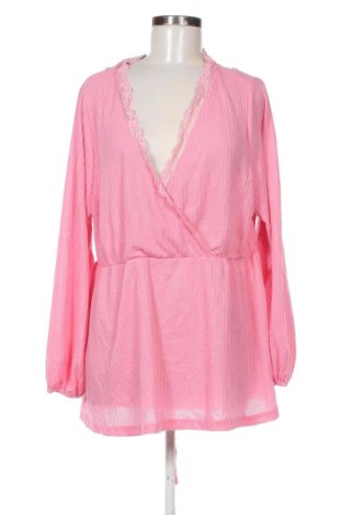 Дамска блуза SHEIN, Размер XXL, Цвят Розов, Цена 7,66 €, #137074746