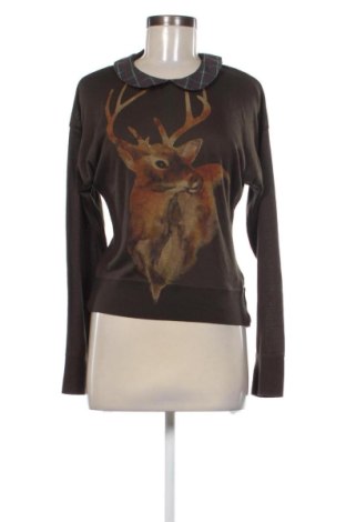 Bluză de femei Zara, Mărime M, Culoare Maro, Preț 60,99 Lei, #137075161