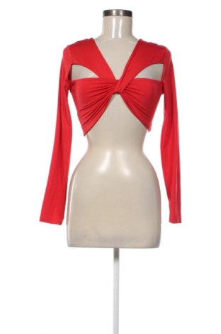 Bluzka damska Pretty Little Thing, Rozmiar S, Kolor Czerwony, Cena 21,00 zł, #137078603