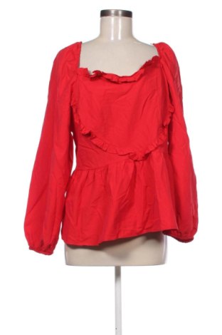 Дамска блуза Trendyol, Размер XXL, Цвят Червен, Цена 15,00 €, #137083335