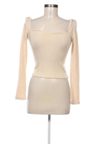 Дамска блуза SHEIN, Размер XS, Цвят Бежов, Цена 5,00 €, #137086358