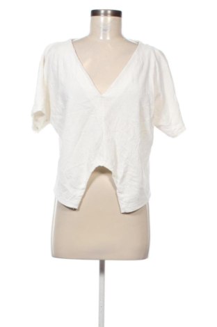 Дамска блуза Zara, Размер M, Цвят Екрю, Цена 12,27 €, #137087852