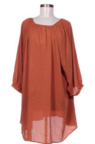 Dámská halenka Sara Lindholm, Velikost 5XL, Barva Oranžová, Cena  379,00 Kč, #137109740