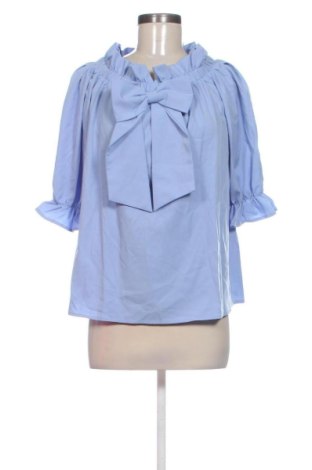 Дамска блуза SHEIN, Размер M, Цвят Син, Цена 5,72 €, #137113477