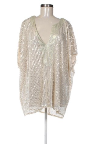 Bluză de femei Unbranded, Mărime 5XL, Culoare Auriu, Preț 99,99 Lei, #137134126