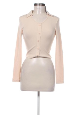 Bluză de femei SHEIN, Mărime XS, Culoare Bej, Preț 28,99 Lei, #137136970