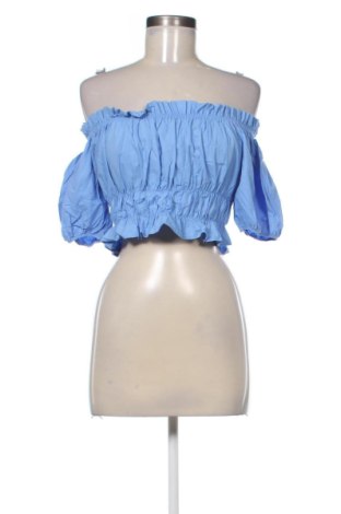 Дамска блуза Zara, Размер S, Цвят Син, Цена 7,15 €, #137139531