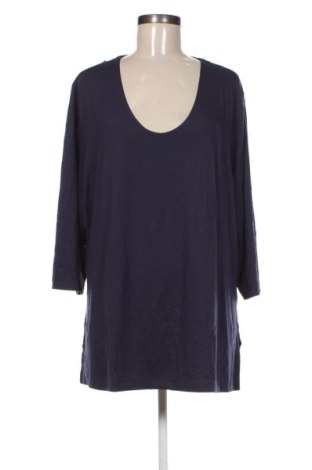 Bluză de femei Ulla Popken, Mărime 3XL, Culoare Albastru, Preț 112,99 Lei, #137143776