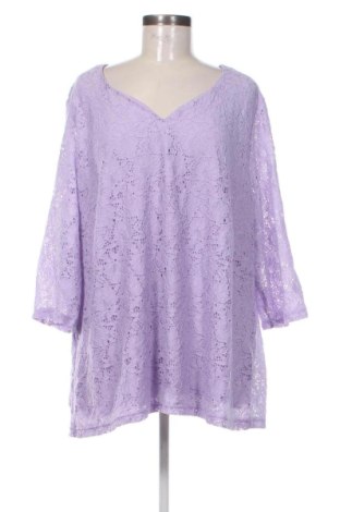 Γυναικεία μπλούζα Unbranded, Μέγεθος 4XL, Χρώμα Βιολετί, Τιμή 16,99 €, #137144826