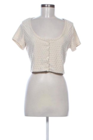 Bluzka damska H&M, Rozmiar L, Kolor Beżowy, Cena 78,23 zł, #137146819