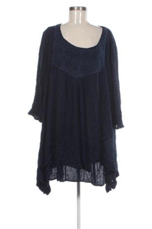 Dámská halenka Ulla Popken, Velikost 5XL, Barva Modrá, Cena  649,00 Kč, #137150345