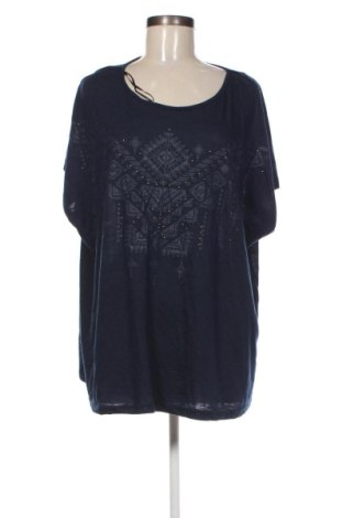Bluzka damska Laura Plus, Rozmiar 3XL, Kolor Niebieski, Cena 50,99 zł, #137152466