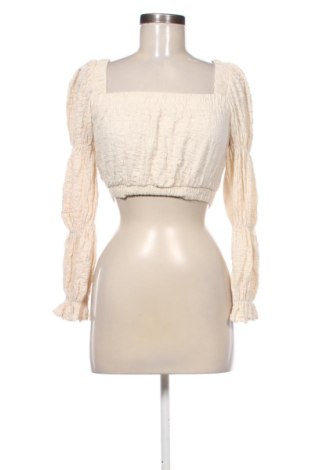 Dámská halenka Bershka, Velikost M, Barva Krémová, Cena  170,00 Kč, #137156175