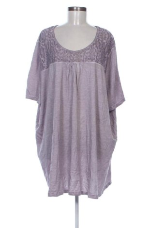 Damen Shirt Ulla Popken, Größe 5XL, Farbe Lila, Preis 20,99 €, #137156486