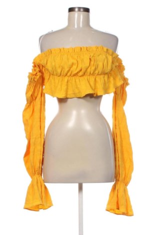 Bluză de femei SHEIN, Mărime M, Culoare Galben, Preț 43,00 Lei, #137015203