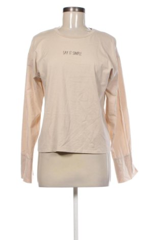 Bluză de femei Zara, Mărime S, Culoare Bej, Preț 36,74 Lei, #137024143