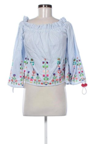 Damen Shirt Stradivarius, Größe L, Farbe Mehrfarbig, Preis € 8,00, #137043005