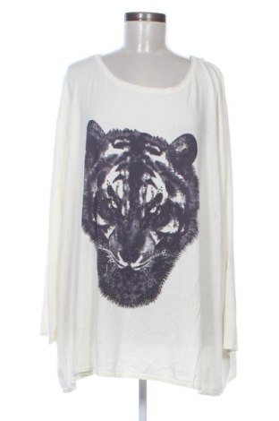 Γυναικεία μπλούζα Bpc Bonprix Collection, Μέγεθος 5XL, Χρώμα Εκρού, Τιμή 16,00 €, #137057719