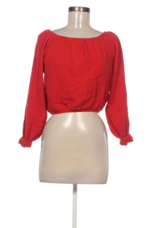 Bluză de femei Sinsay, Mărime S, Culoare Roșu, Preț 35,00 Lei, #137069378