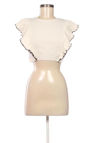 Bluză de femei Mango, Mărime S, Culoare Ecru, Preț 196,32 Lei, #137069997