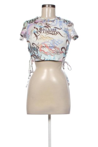 Дамска блуза Bershka, Размер S, Цвят Многоцветен, Цена 10,67 €, #137076993