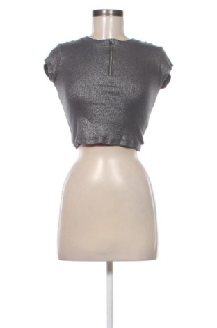 Γυναικεία μπλούζα Zara, Μέγεθος XS, Χρώμα Γκρί, Τιμή 10,47 €, #137086642