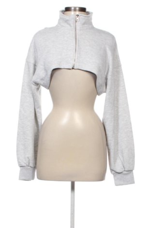 Дамска блуза Bershka, Размер XS, Цвят Сив, Цена 11,81 €, #137087176