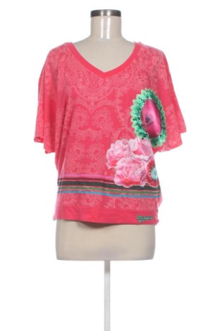 Bluză de femei Desigual, Mărime XL, Culoare Roz, Preț 87,19 Lei, #137091253