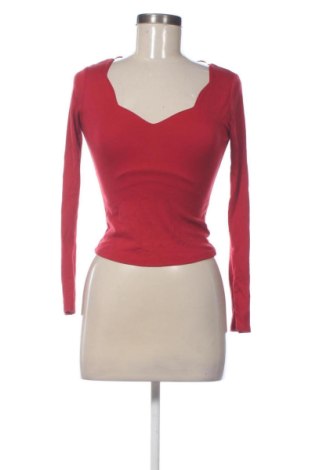 Bluză de femei Bershka, Mărime S, Culoare Roșu, Preț 40,00 Lei, #137108566