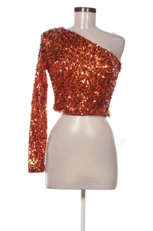 Bluză de femei Sinsay, Mărime S, Culoare Portocaliu, Preț 42,00 Lei, #137124978
