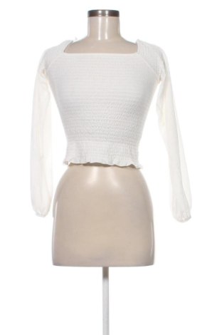 Damen Shirt Bershka, Größe M, Farbe Weiß, Preis 15,00 €, #137128317