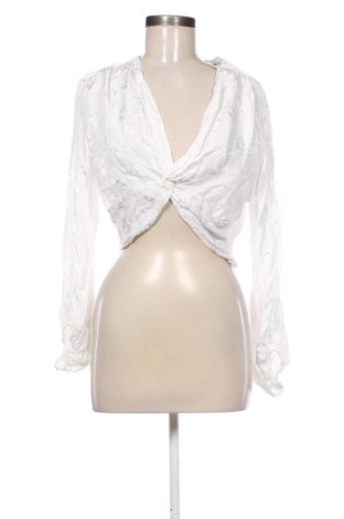 Bluză de femei Zara, Mărime L, Culoare Alb, Preț 196,00 Lei, #137138367