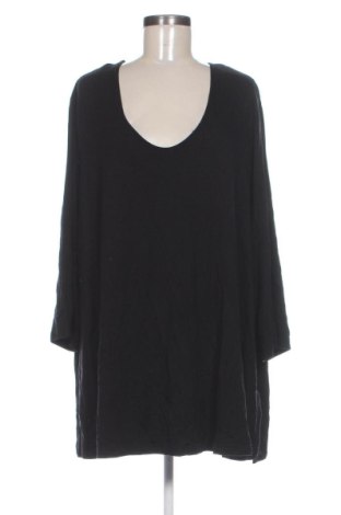 Bluzka damska Ulla Popken, Rozmiar 5XL, Kolor Czarny, Cena 90,99 zł, #137142653