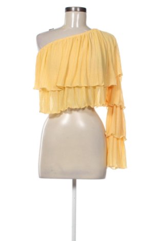 Дамска блуза Zara, Размер M, Цвят Жълт, Цена 9,00 €, #137010168