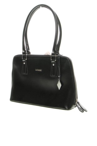 Дамска чанта Lazzarini, Цвят Черен, Цена 57,00 €, #136995177